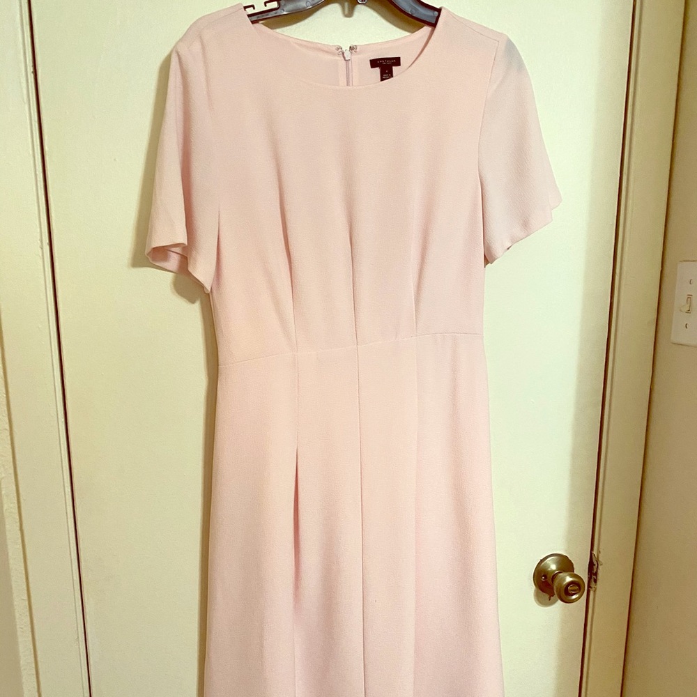 Ann Taylor Light Pink Dress Size 4